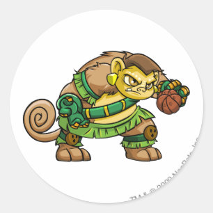 Mystery Island Team Captain 2 Runder Aufkleber