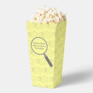 Mystery-Krimi-Beweisboard Popcorn Geschenkschachtel