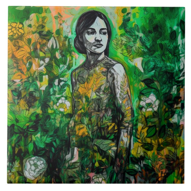 Mystery Lady Fliese (Vorderseite)