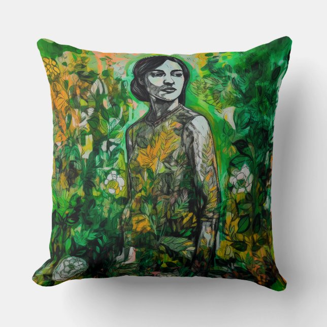 Mystery Lady Kissen (Vorderseite)