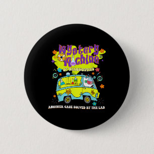 Mystery Machine of Diagnostics Labrador Week 2025 Button