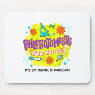 Mystery Machine of Diagnostics Labrador Week 2025 Mousepad