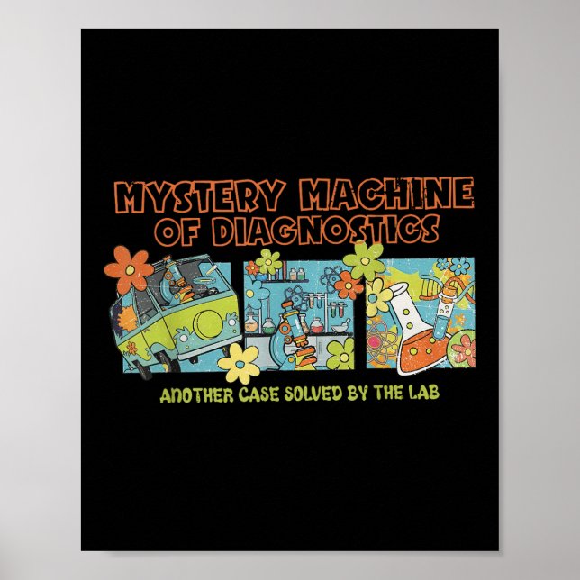 Mystery Machine of Diagnostics Labrador Week 2025  Poster (Vorne)