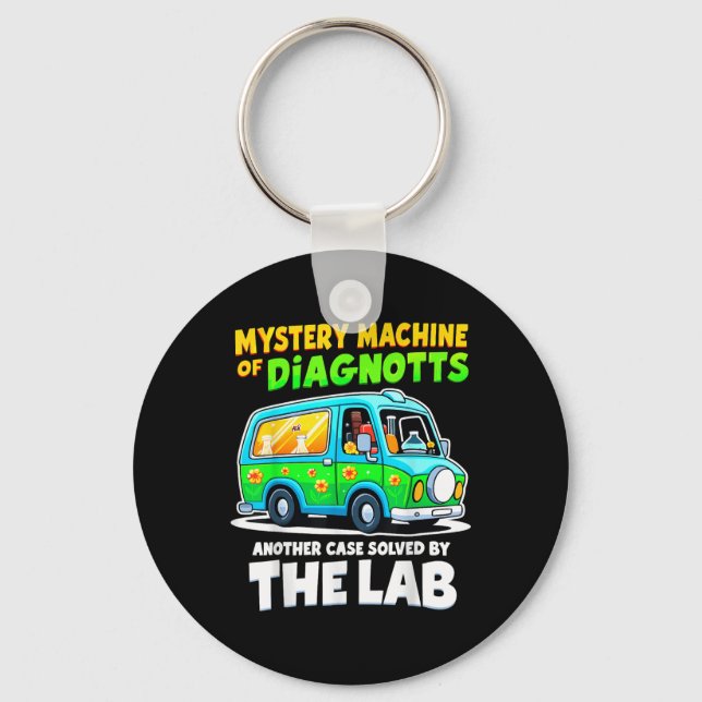 Mystery Machine of Diagnostics Labrador Week 2025  Schlüsselanhänger (Vorderseite)
