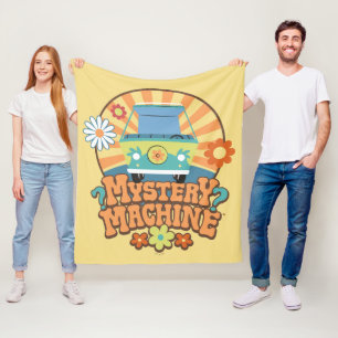 Mystery Machine Van Floral Graphic Fleecedecke