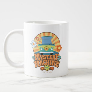 Mystery Machine Van Floral Graphic Jumbo-Tasse