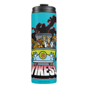 Mystery Machine "Yikes!" Graphic Thermosbecher