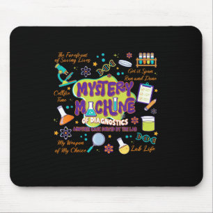 Mystery-Maschine des Diagnoselabor Woche 2025 Med Mousepad