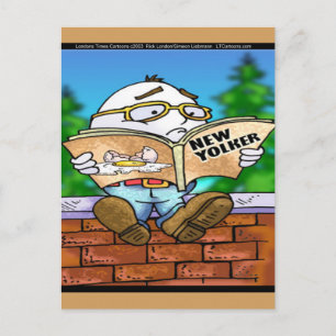 Mystery of Humpty Dumpty Rick London Geschenke Postkarte