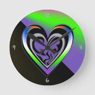 Mystery Round Clock Runde Wanduhr