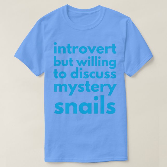 Mystery Snails T-Shirt (Design vorne)