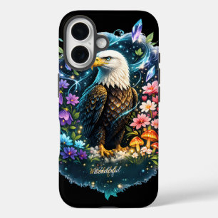 Mystic Bald Eagle Tough iPhone 16 Hülle