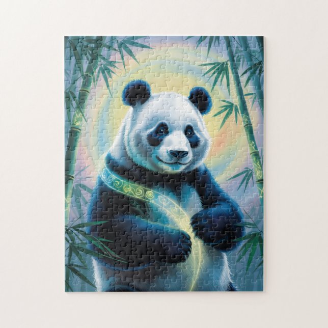 Mystic Bamboo Panda Puzzle (Vertikal)