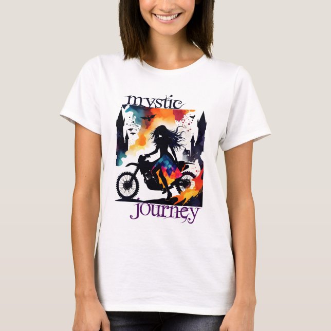 Mystic Biker's Journey T-Shirt (Vorderseite)