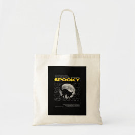 Mystic Black Cat and Moon Ästhetik Tote Bag Tragetasche