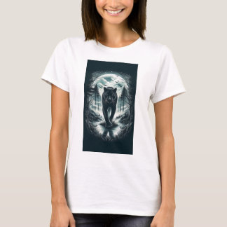 Mystic Black Panther - Guardian of the Misty Fores T-Shirt