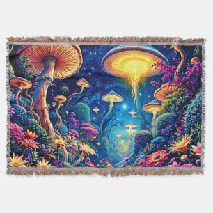 Mystic Bloom Forest Under Stars Decke