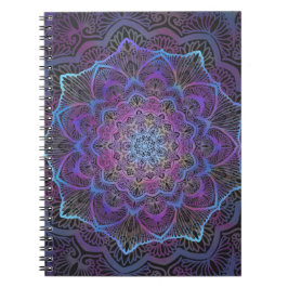 Mystic Bloom Mandala Notizblock