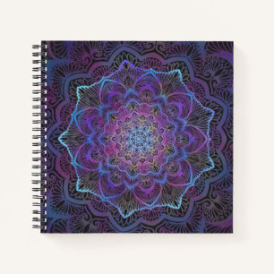 Mystic Bloom Mandala Notizbuch