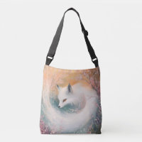 Mystic Bloom Spring Fox Watercolor