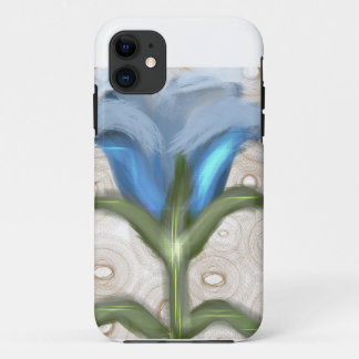 Mystic Blue Bloom - Leuchtende Blume Case-Mate iPhone Hülle