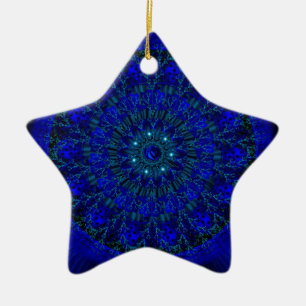 Mystic Blue Rose.jpg Keramik Ornament