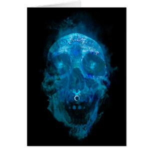 Mystic Blue Sugar Skull