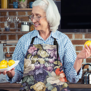 Mystic Blume Custom Retirement Geschenke für ihre  Schürze