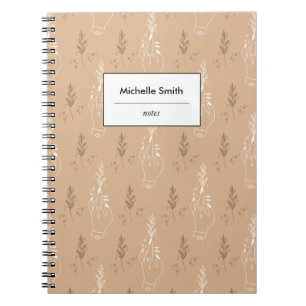 Mystic Bohemisch Beige Notizblock