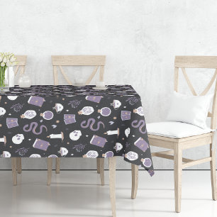 Mystic Boho Crystal Halloween Tischdecke