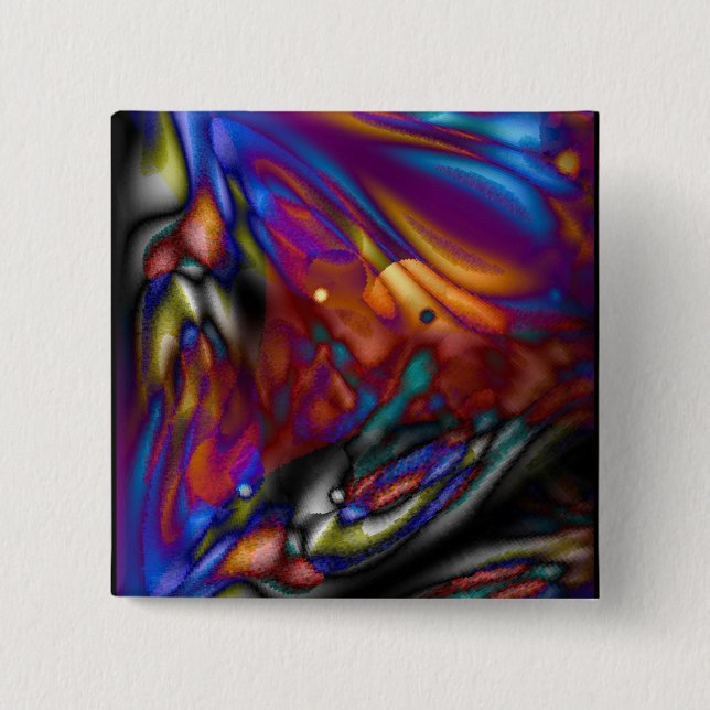 Mystic Butterfly Button (Vorderseite)