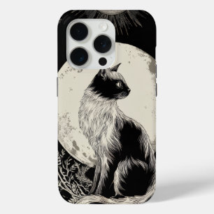 Mystic Cat Art – Mondnachtwächter Case-Mate iPhone Hülle