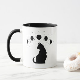 Mystic Cat Phases Tasse