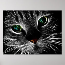 Mystic Cat Poster