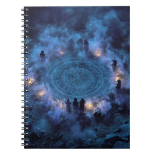 Mystic Circle Arcane Ritual Notebook Notizblock
