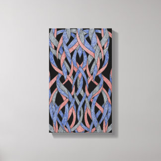 Mystic Color Storm Contemporary Abstract Wall Art Leinwanddruck