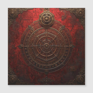 Mystic Compass Rose Magnetkarte