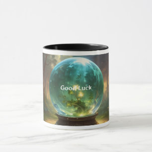 Mystic Crystal Ball Fortune Viel Glück Tasse