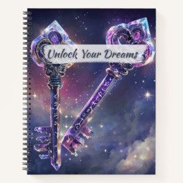 Mystic Crystal Key Notizbuch