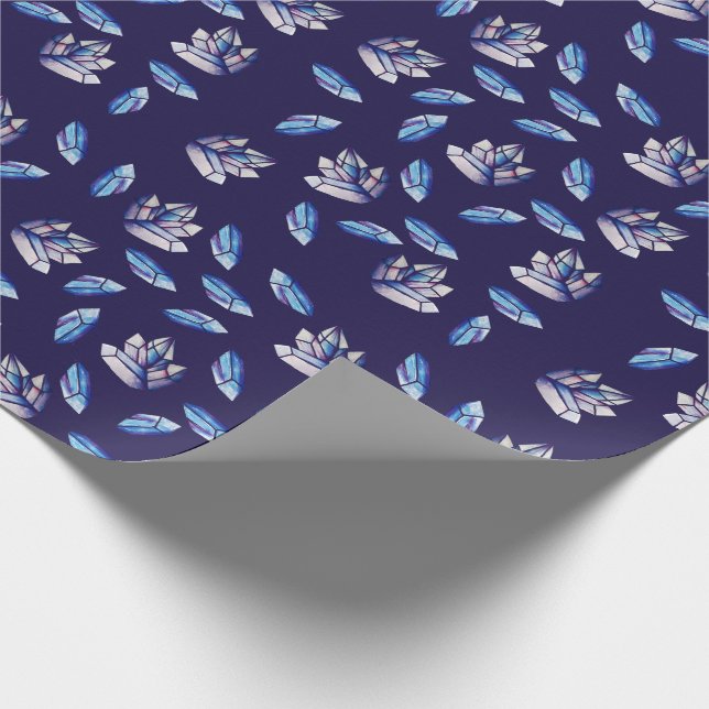 Mystic Crystals Witchy Vibes Geschenkpapier (Ecke)