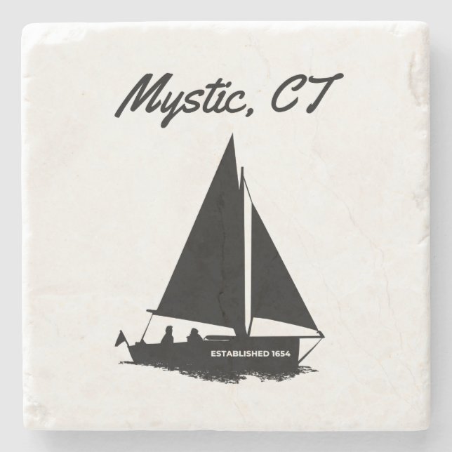 Mystic CT Steinuntersetzer (Vorderseite)