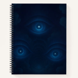Mystic Energy Eyes Notebook Notizbuch
