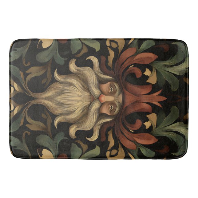 Mystic Fantasy Gnome Badematte (Vorderseite)