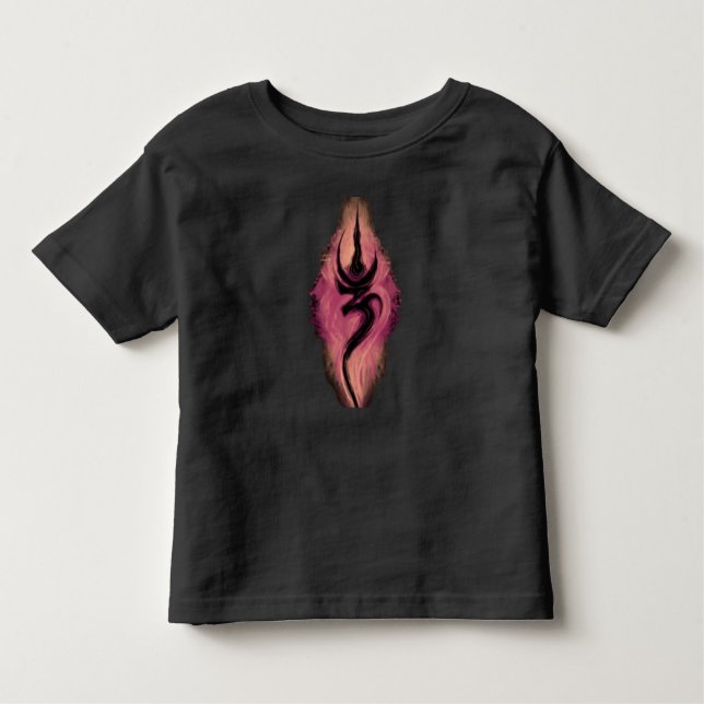 Mystic Flame Emblem: Symbol des inneren Powers Kleinkind T-shirt (Vorderseite)