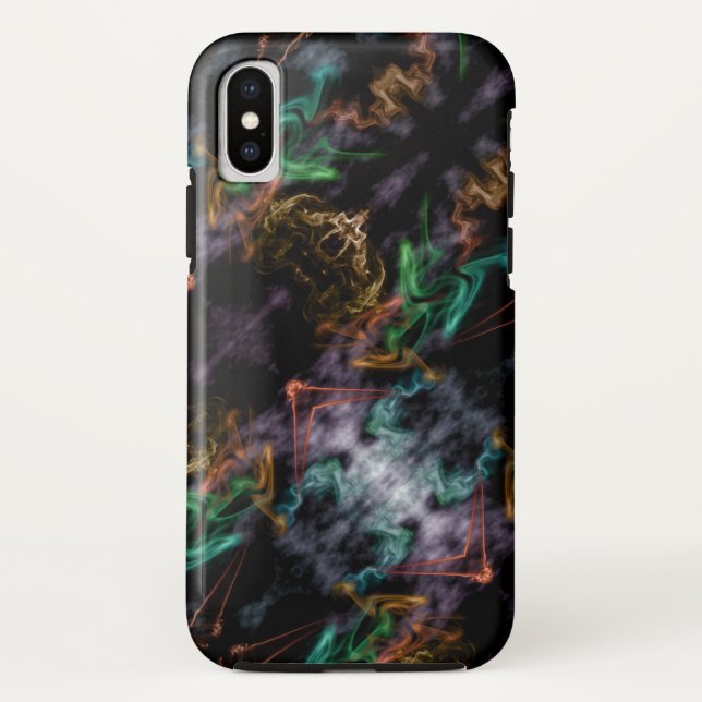 Mystic Flames Case-Mate iPhone Hülle (Rückseite)