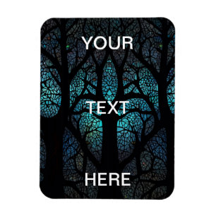 Mystic Forest Mosaik Magnet