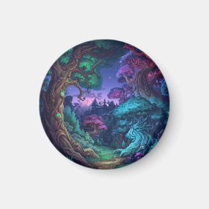 Mystic Forest Realm Magnet