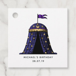 Mystic Fortune Teller Circus Party Geschenkanhänger