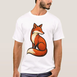 Mystic Fox Eleganz – Kühnes Künstlerisches T-Shirt