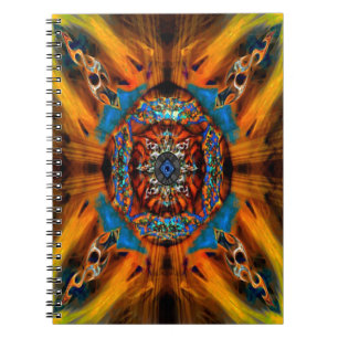 Mystic Fraktal Spiral Notebook Notizblock